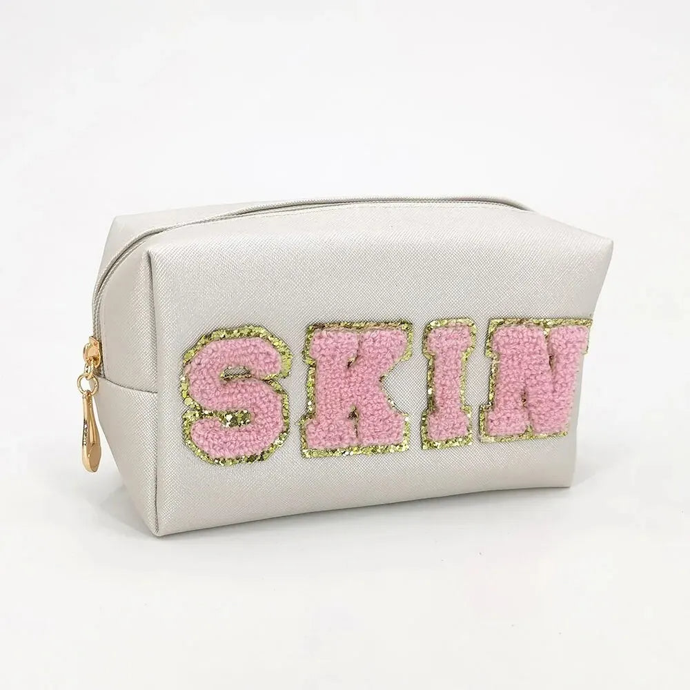 Chenille Letter Trendy Clutch