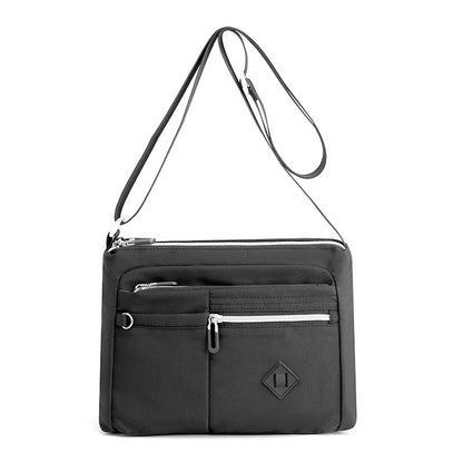 Multi-pocket shoulder bag for women