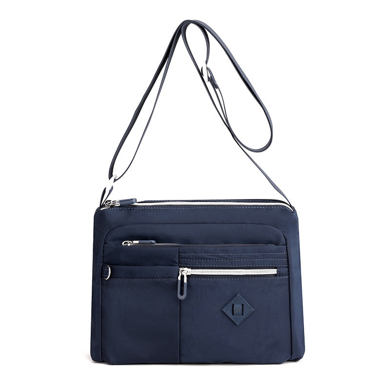 Multi-pocket shoulder bag for women