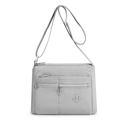 Multi-pocket shoulder bag for women