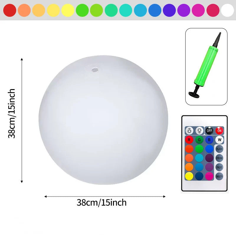 LumiGlobes™ - Glowing Beach Ball