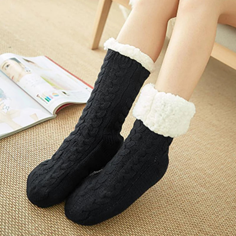 Thermo Socken mit Teddyfutter