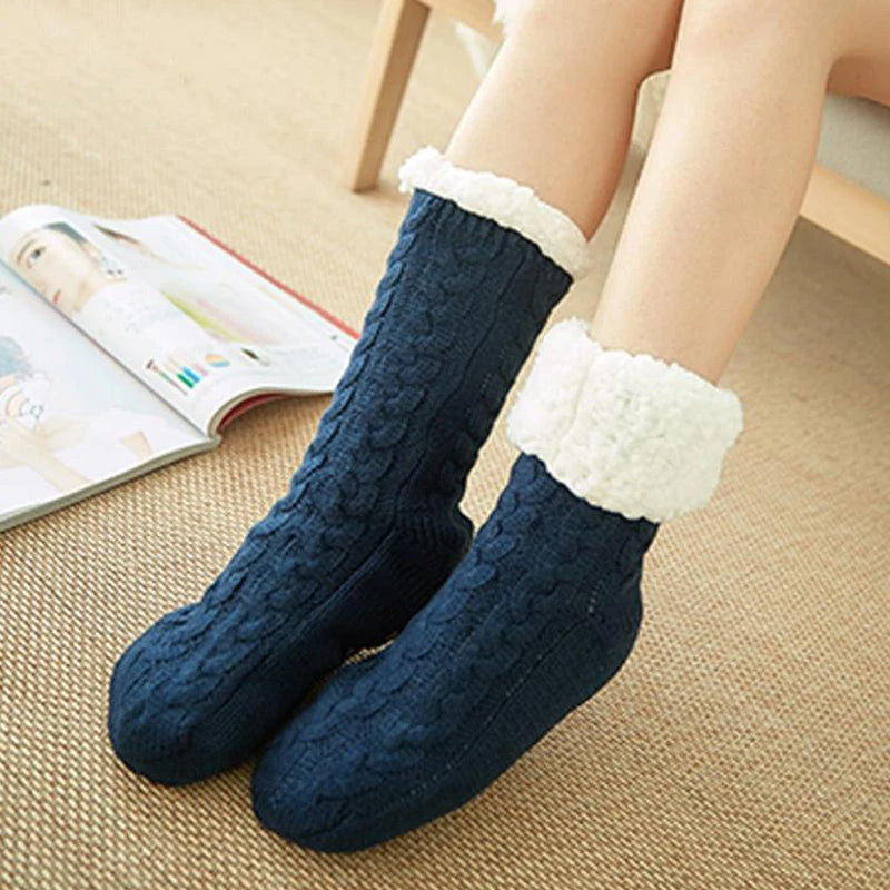 Thermo Socken mit Teddyfutter