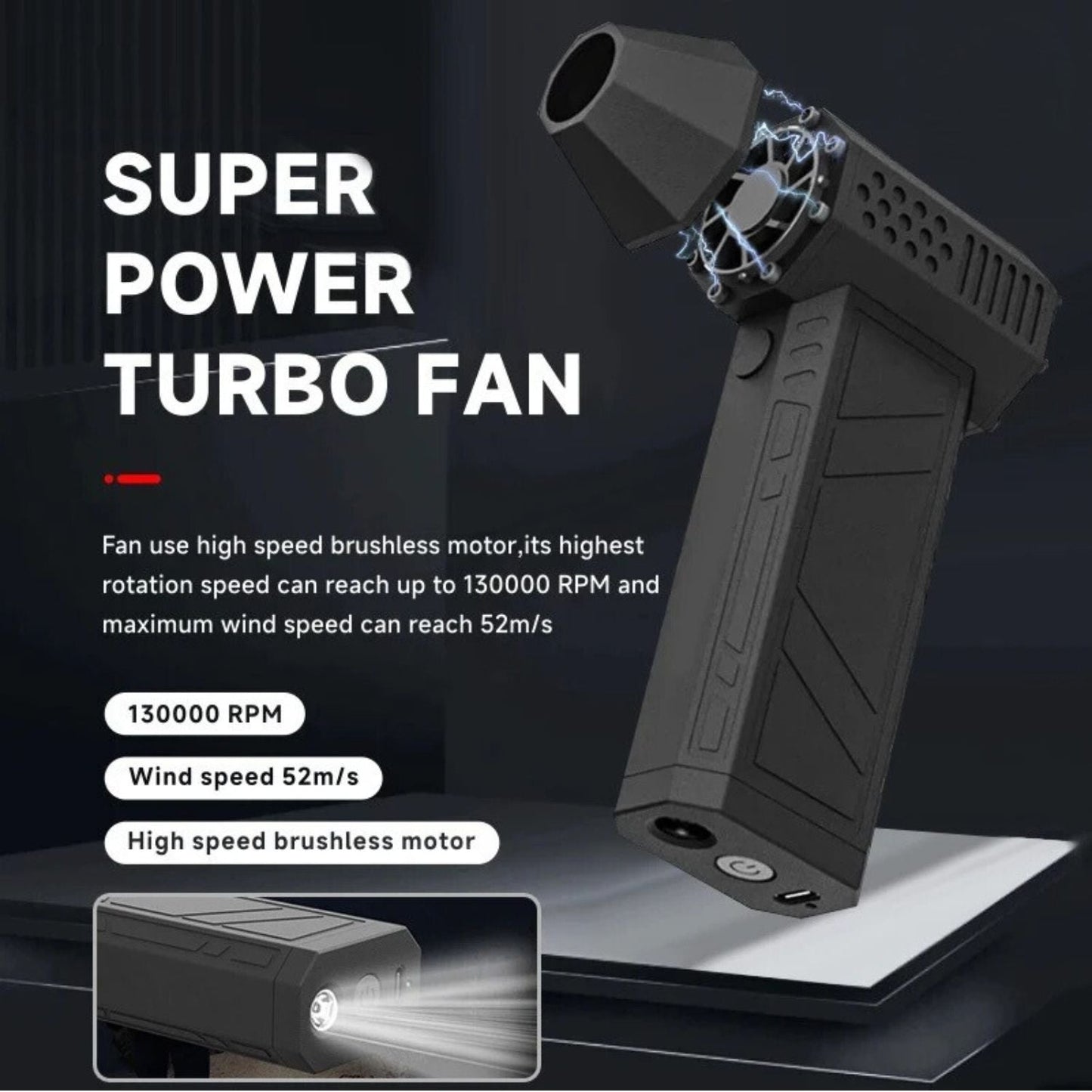 TurboCyclone Super Power Turbo Ventilator