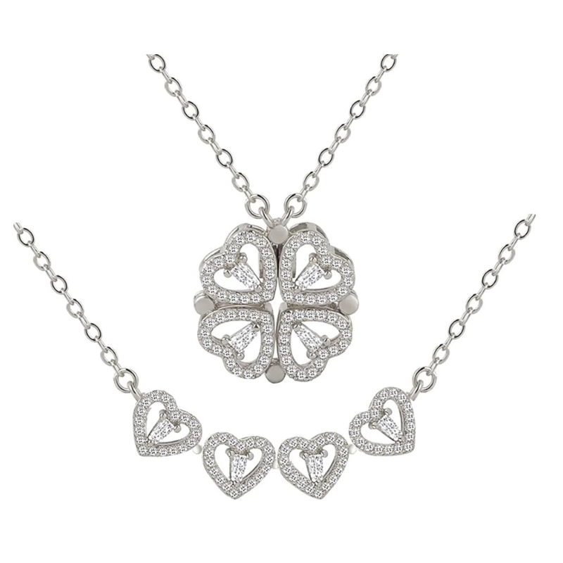 Maxine™ - 4 Hearts Clover Necklace [Last Day Discount]