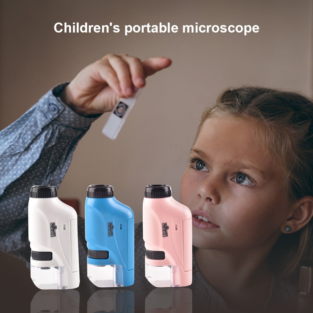 PocketScope™ - Encourage curiosity with the portable microscope for little explorers! [Last day discount] 