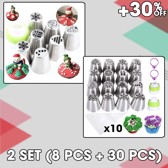 SweetTip™ - Christmas Cake Cone Set [Last Day Discount] 