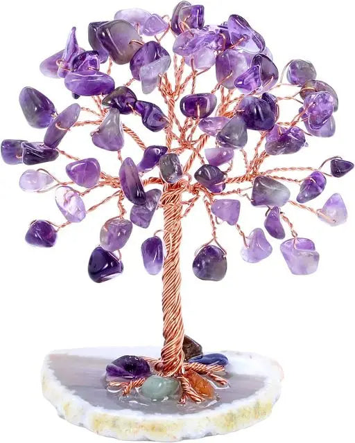 Mini crystal money tree