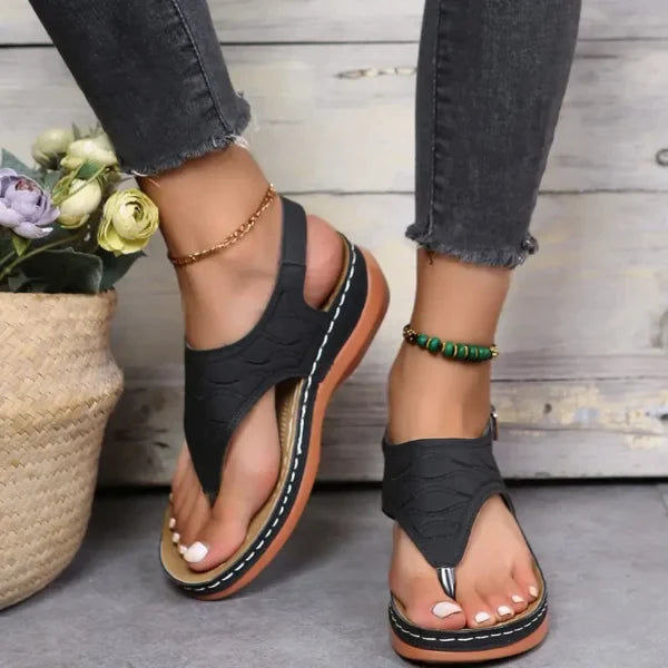 Martina - The best fashionable leather sandals for summer