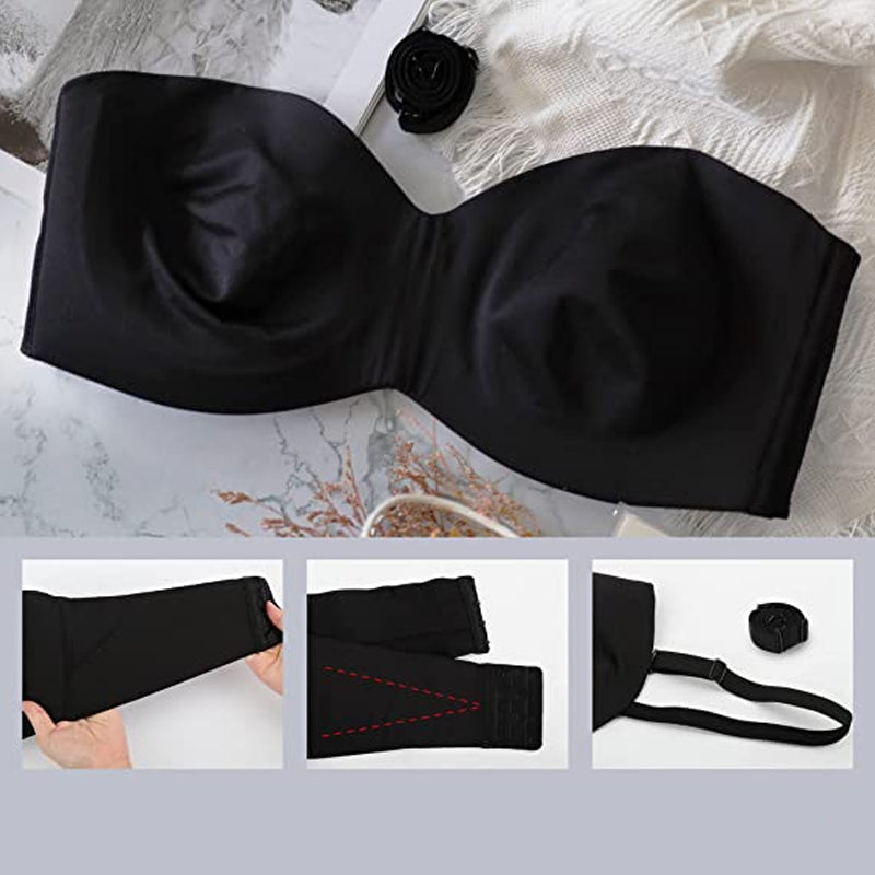 (1+1 FREE) Nova™ - Non-Slip Bandeau Bra (Last Day Discount)