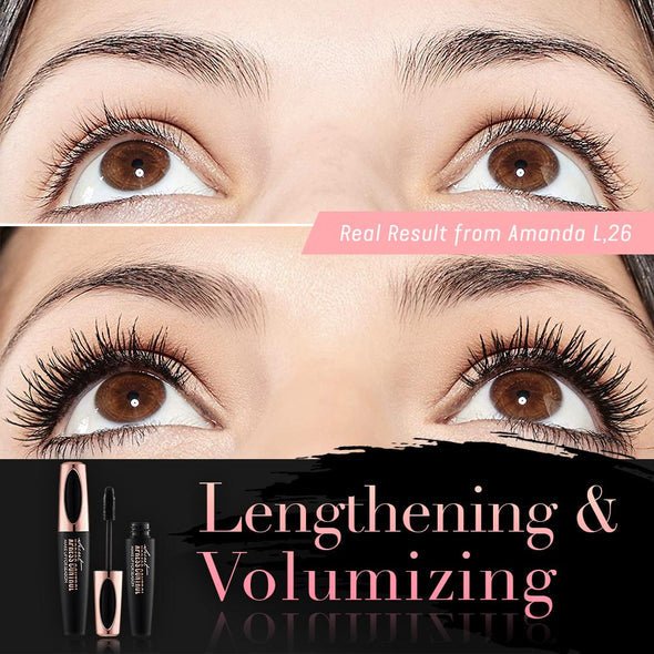 (1+1 Free) LuxeLash™ - 4D Silk Fiber Mascara [Last Day Discount] 