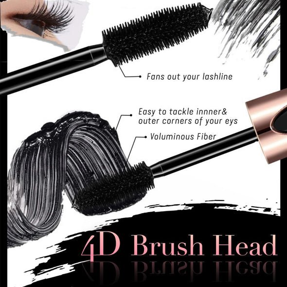 (1+1 Free) LuxeLash™ - 4D Silk Fiber Mascara [Last Day Discount] 