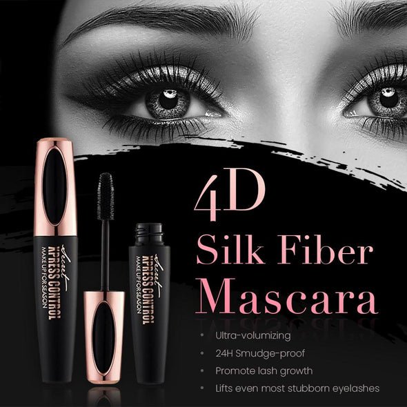 (1+1 Free) LuxeLash™ - 4D Silk Fiber Mascara [Last Day Discount] 