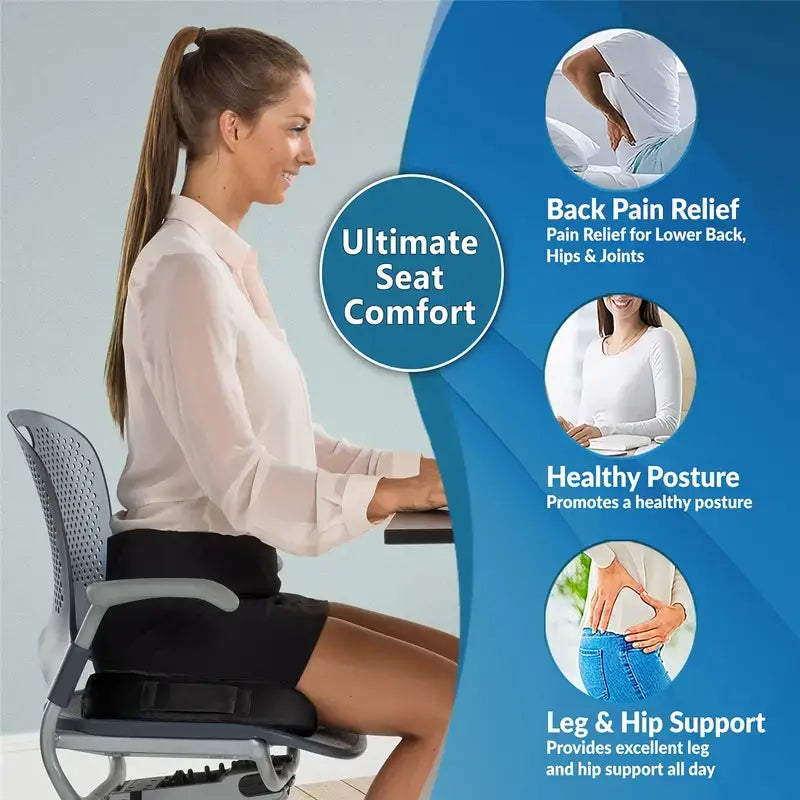 Orthopedic seat cushion