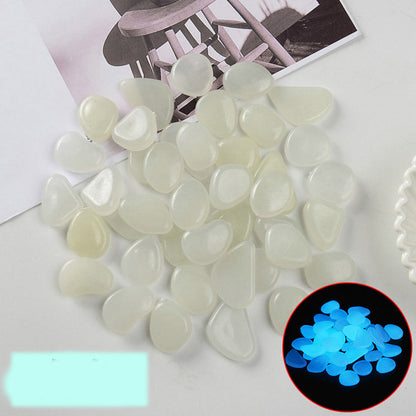 Luminous garden pebbles | Pack with 100 pieces