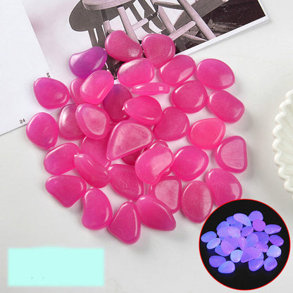 Luminous garden pebbles | Pack with 100 pieces