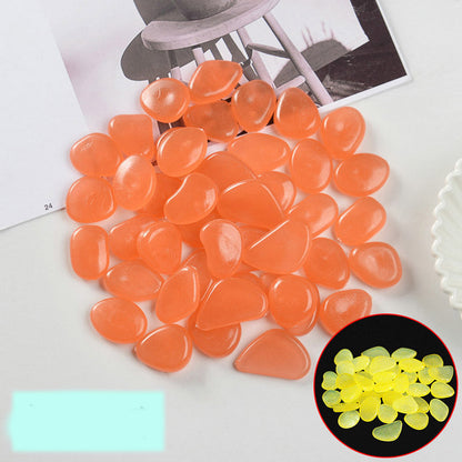 Luminous garden pebbles | Pack with 100 pieces