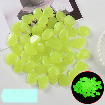 Luminous garden pebbles | Pack with 100 pieces