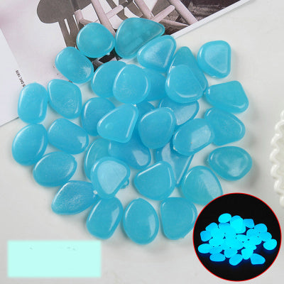 Luminous garden pebbles | Pack with 100 pieces