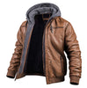 Buglo™ Hooded Leather Jacket [Last Day Discount]