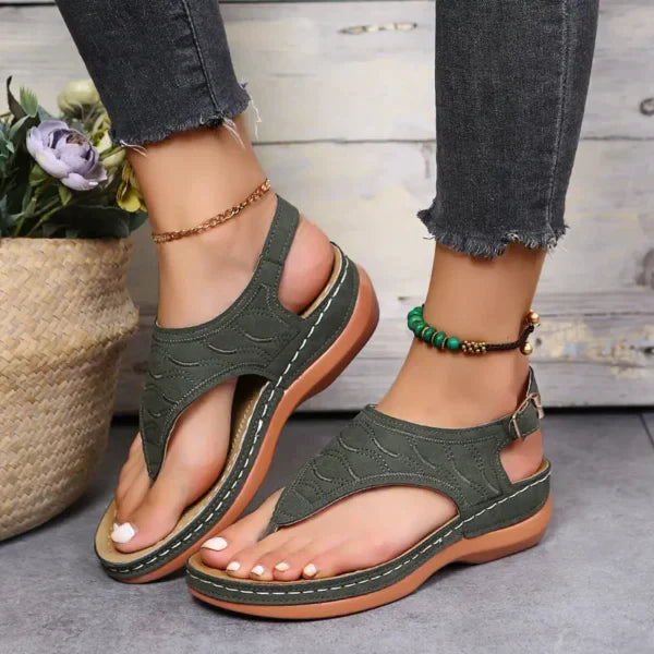 Martina - The best fashionable leather sandals for summer