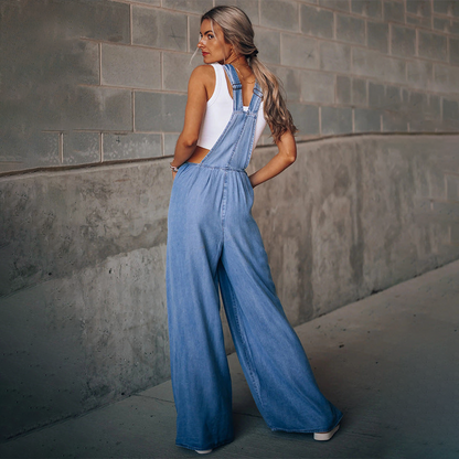 Denim jumpsuit