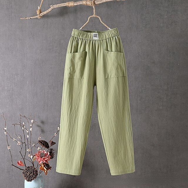 Linen trousers