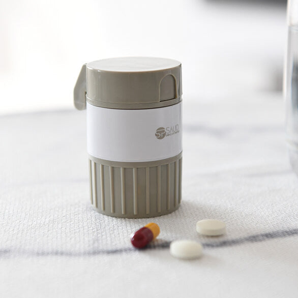 Portable Medicine Cutter, Multifunctional Medicine Storage Box 【Last day discount】 