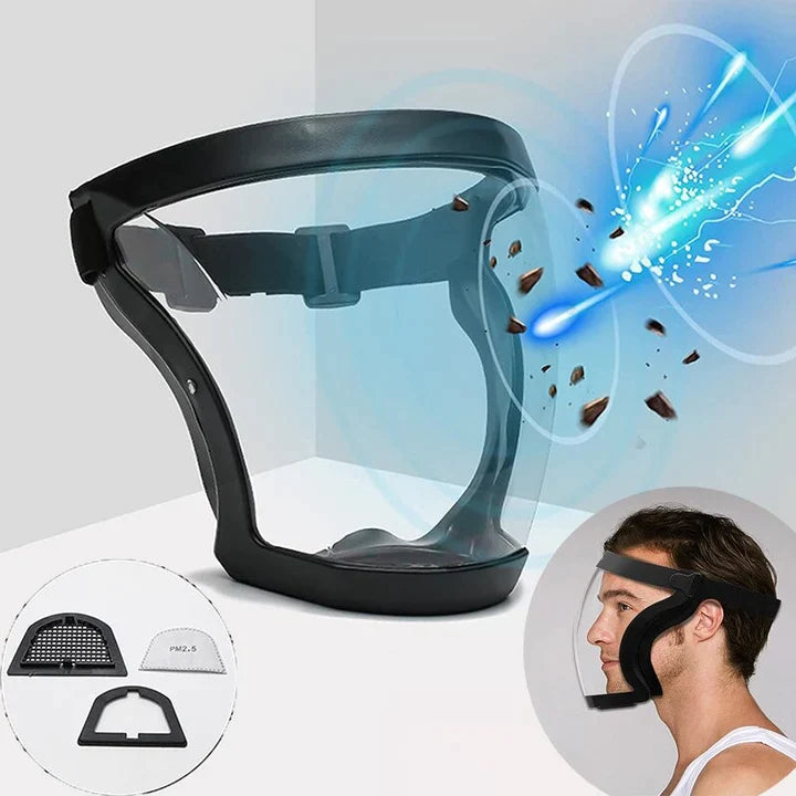 FaceWear™ - Anti-fog full face shield【Last day discount】