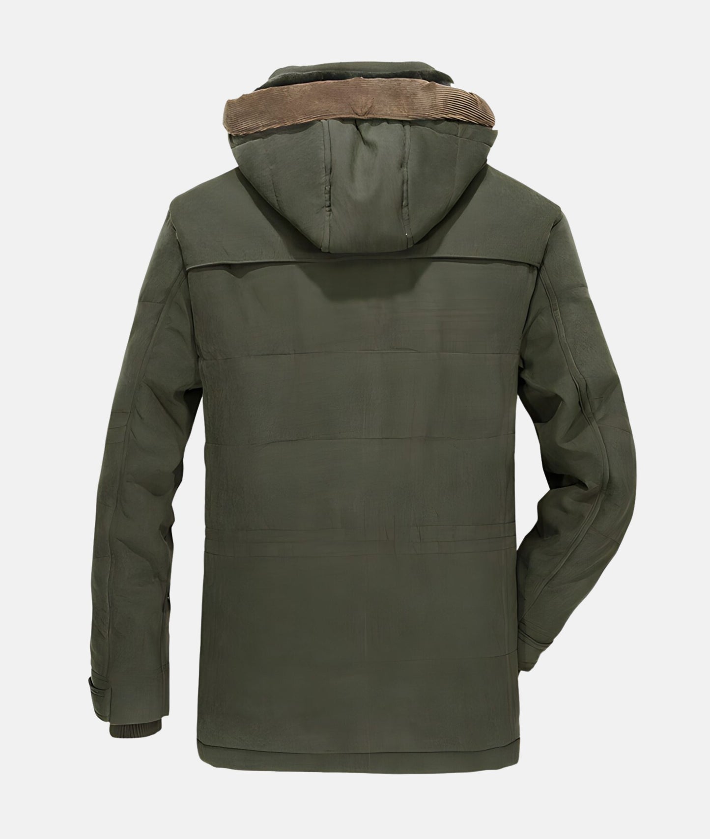 Feeded hooded jacket