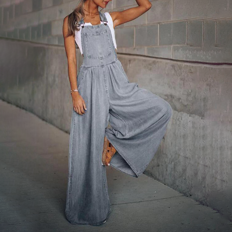 Denim jumpsuit