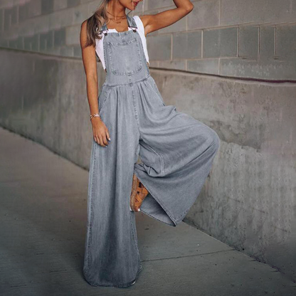 Denim jumpsuit