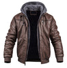 Buglo™ Hooded Leather Jacket [Last Day Discount]