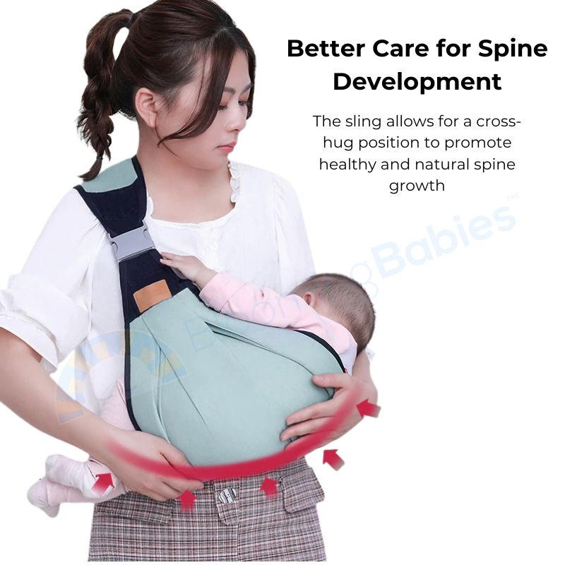 BubSling™ - Easy, Pain-Free Baby Carrier with Snap Closure 【Last day discount】 