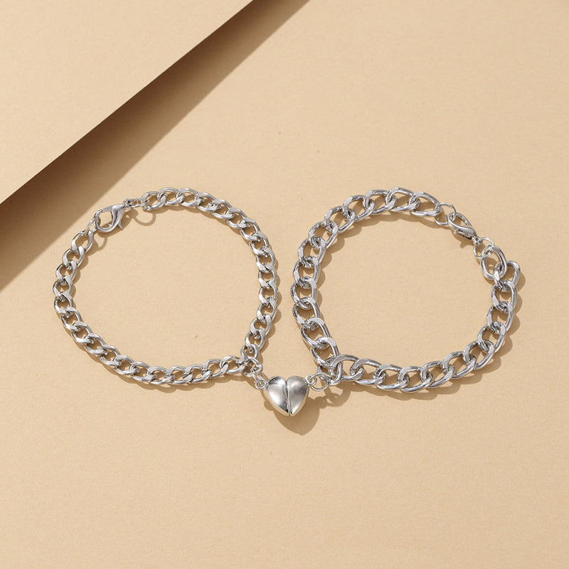 Magnetic love bracelet