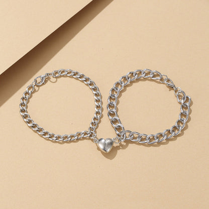 Magnetic love bracelet