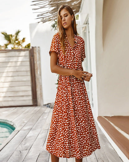 Evelyn | Polka dot dress