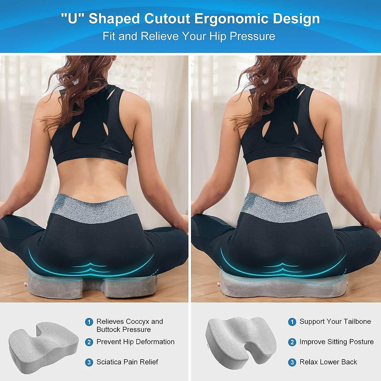 (50% off) OrthoSeat™ - Orthopedic Seat Cushion [Last Day Discount] 