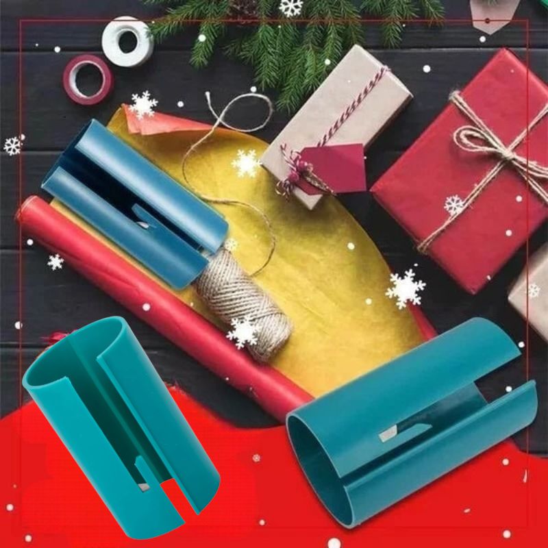 (1+1 Free) GiftGlide™ - Christmas Gift Wrapping Paper Cutter [Last Day Discount] 