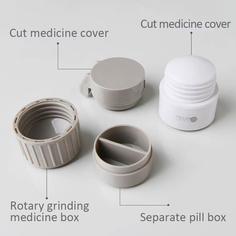 Portable Medicine Cutter, Multifunctional Medicine Storage Box 【Last day discount】 