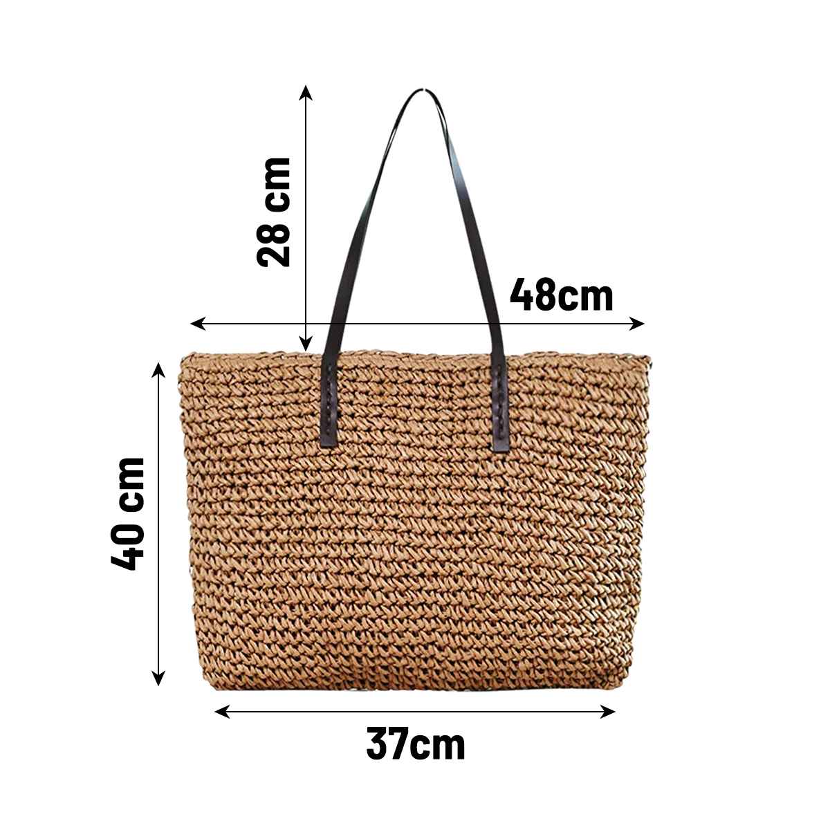 (50% off) SunTote™ - Straw Woven Bag [Last Day Discount]