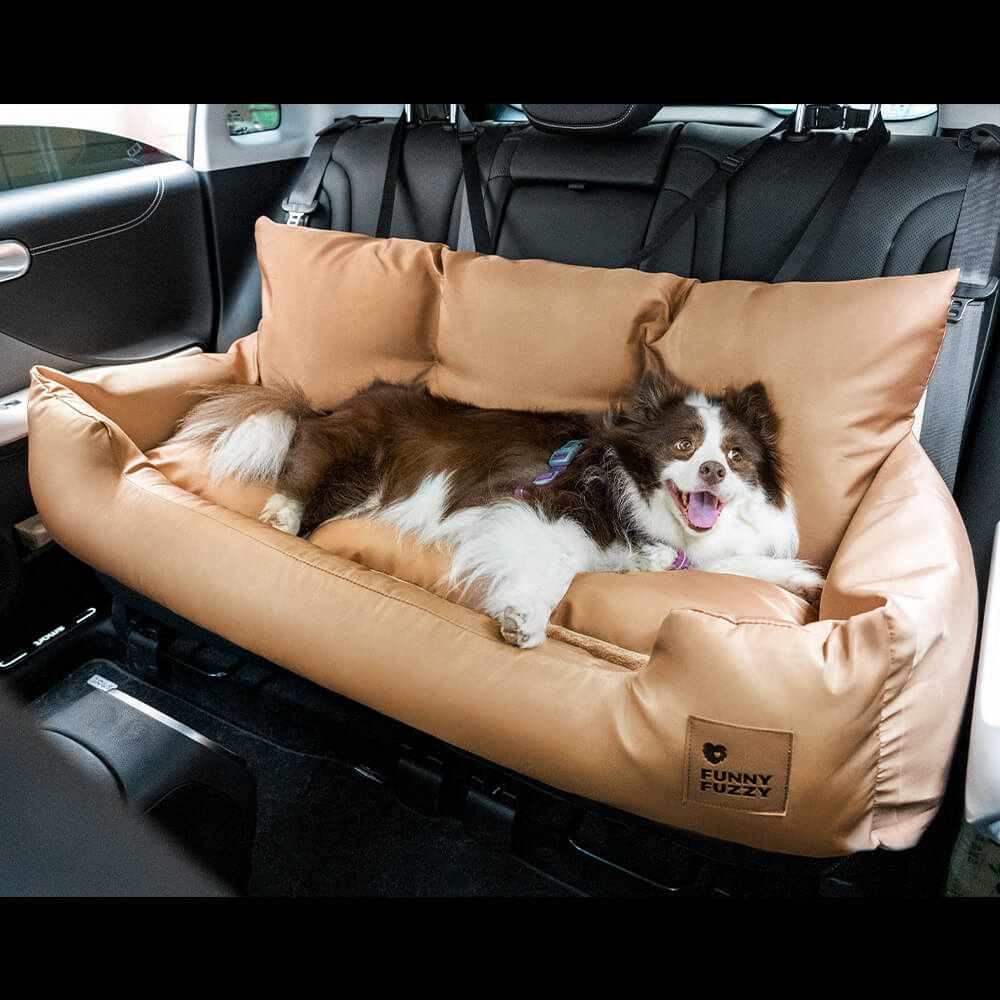 (50% off) PetSunabz™ - Safety Pet Travel Bolster Car Back Seat Bed [Last Day Discount]