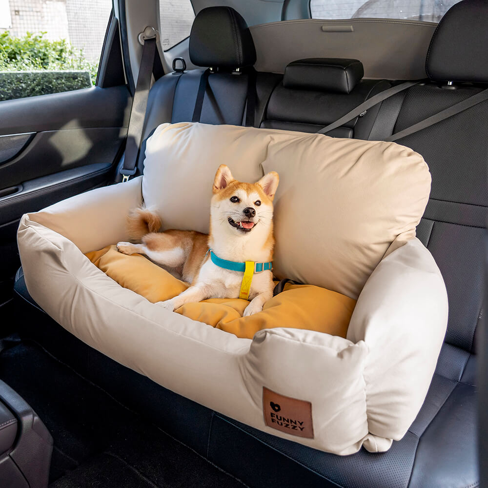 (50% off) PetSunabz™ - Safety Pet Travel Bolster Car Back Seat Bed [Last Day Discount]