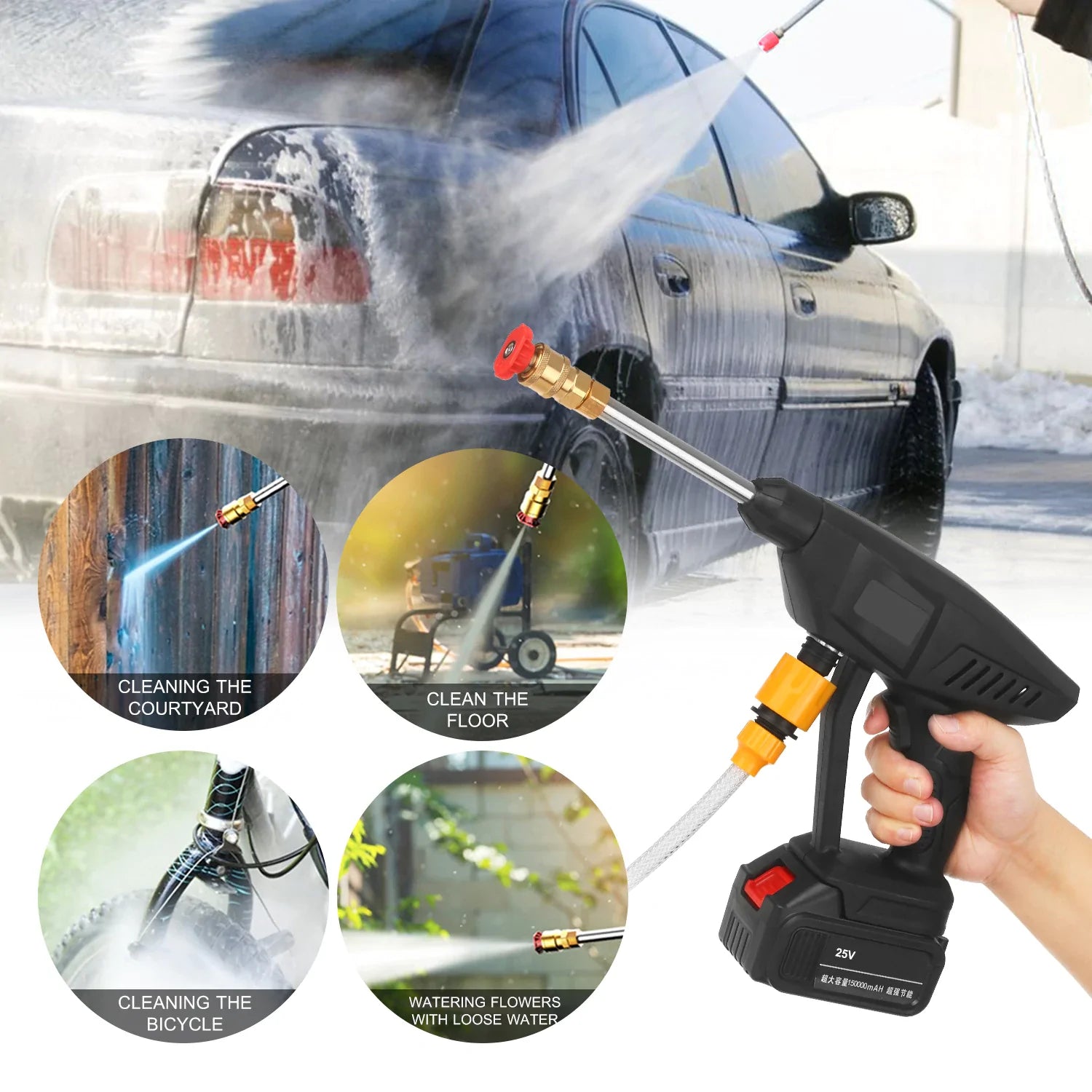 WasherGun™ - Most practical cleaner【Last day discount】