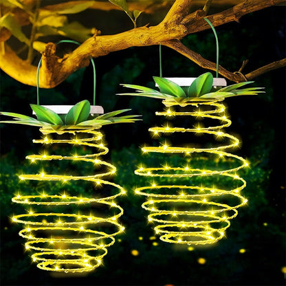 Solar -powered garden lighting