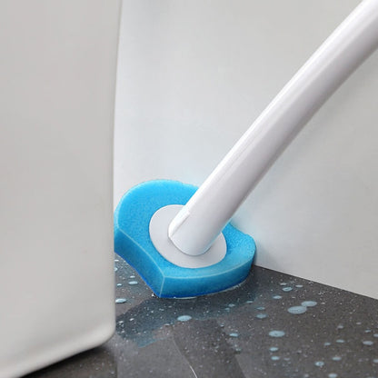 Toilet brush that can be made away