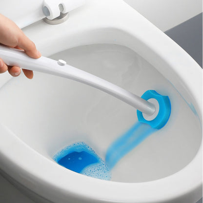 Toilet brush that can be made away