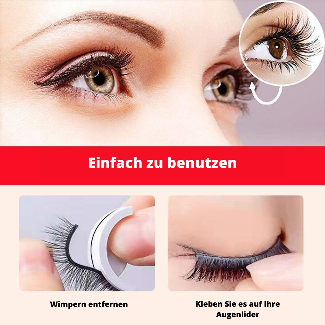 1+2 FREE SweetGlace™ | Reusable self-adhesive eyelashes【Last day discount】 