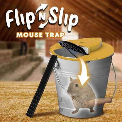 Flip & slide mouse trap