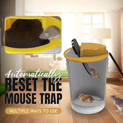 Flip & slide mouse trap